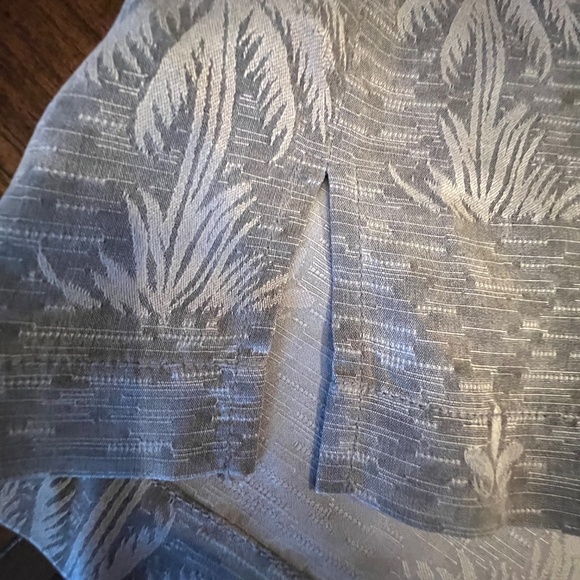 Tommy Bahama Men's Gray Silk Hawaiian Shirt, Button Down, Short Sleeve, Size XL - Picture 3 of 11